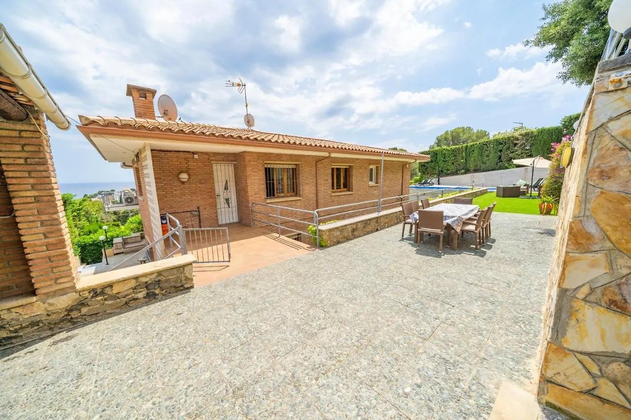 Villa Santa Cristina Lux, Ideal Familias, Frente Al Mar - Cala Treumal Blanes
