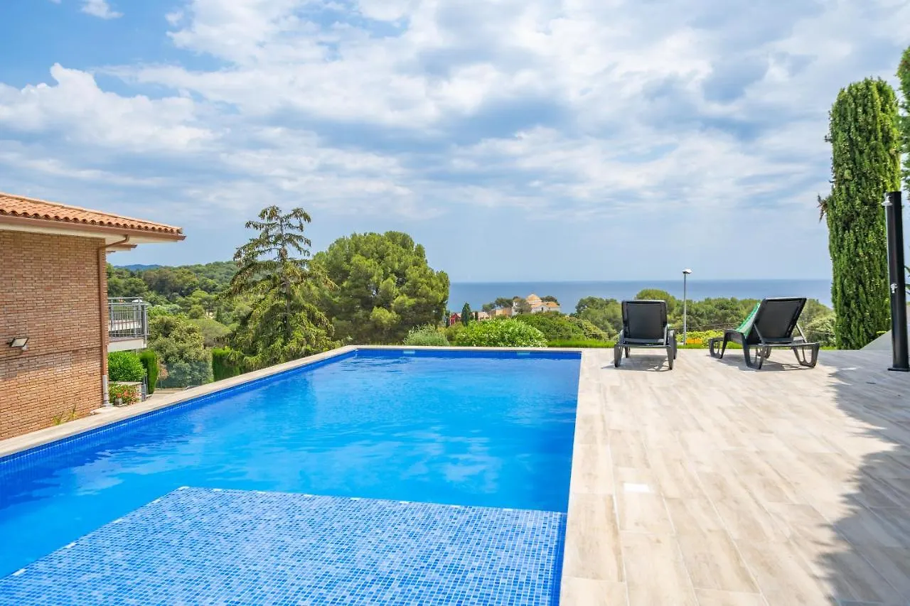 Villa Santa Cristina Lux, Ideal Familias, Frente Al Mar - Cala Treumal Blanes España