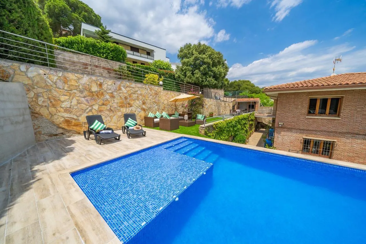 Villa Santa Cristina Lux, Ideal Familias, Frente Al Mar - Cala Treumal Blanes España