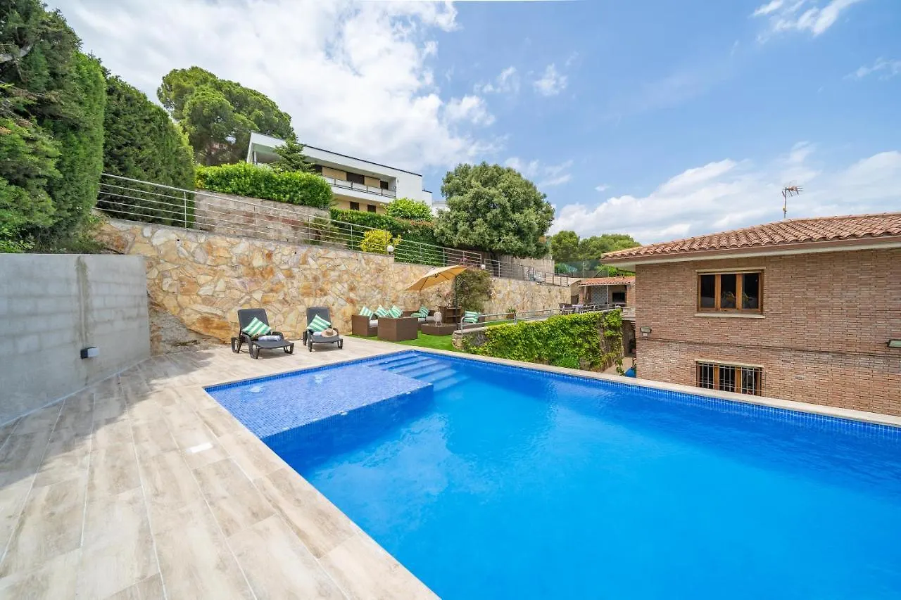Villa Santa Cristina Lux, Ideal Familias, Frente Al Mar - Cala Treumal Blanes