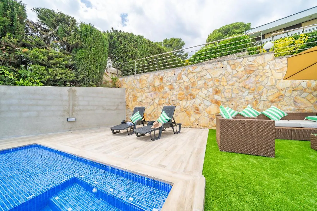 Villa Santa Cristina Lux, Ideal Familias, Frente Al Mar - Cala Treumal Blanes