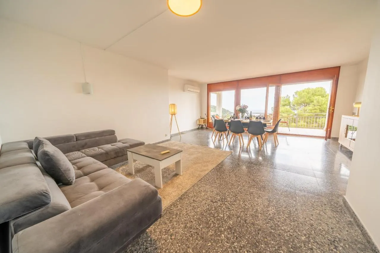 Villa Santa Cristina Lux, Ideal Familias, Frente Al Mar - Cala Treumal Blanes 0*,