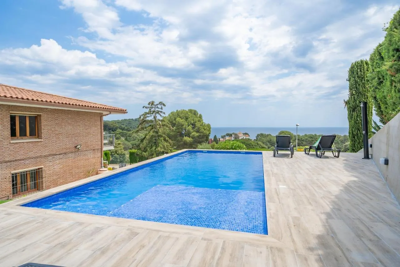 Villa Santa Cristina Lux, Ideal Familias, Frente Al Mar - Cala Treumal Blanes