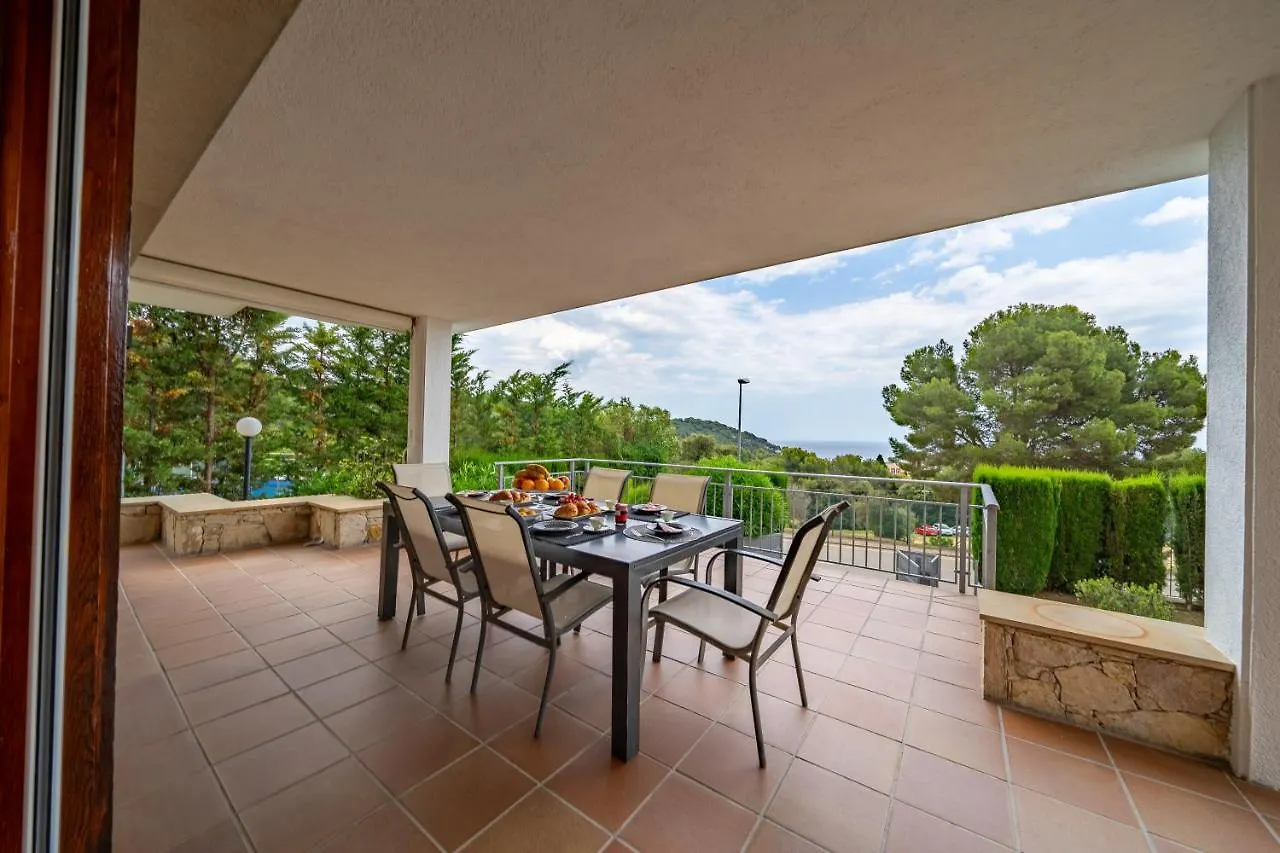 Villa Santa Cristina Lux, Ideal Familias, Frente Al Mar - Cala Treumal Blanes 0*,